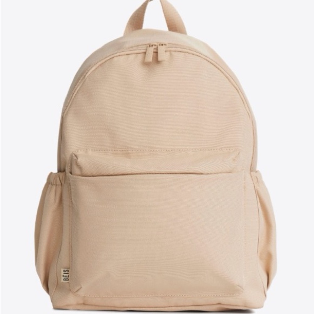 BEIS “The BEISics” BACKPACK IN BEIGE - NWT 😍😍 - UNISEX - Picture 7 of 11